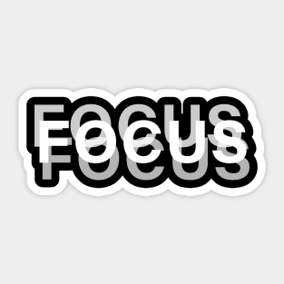 Focus Sticker